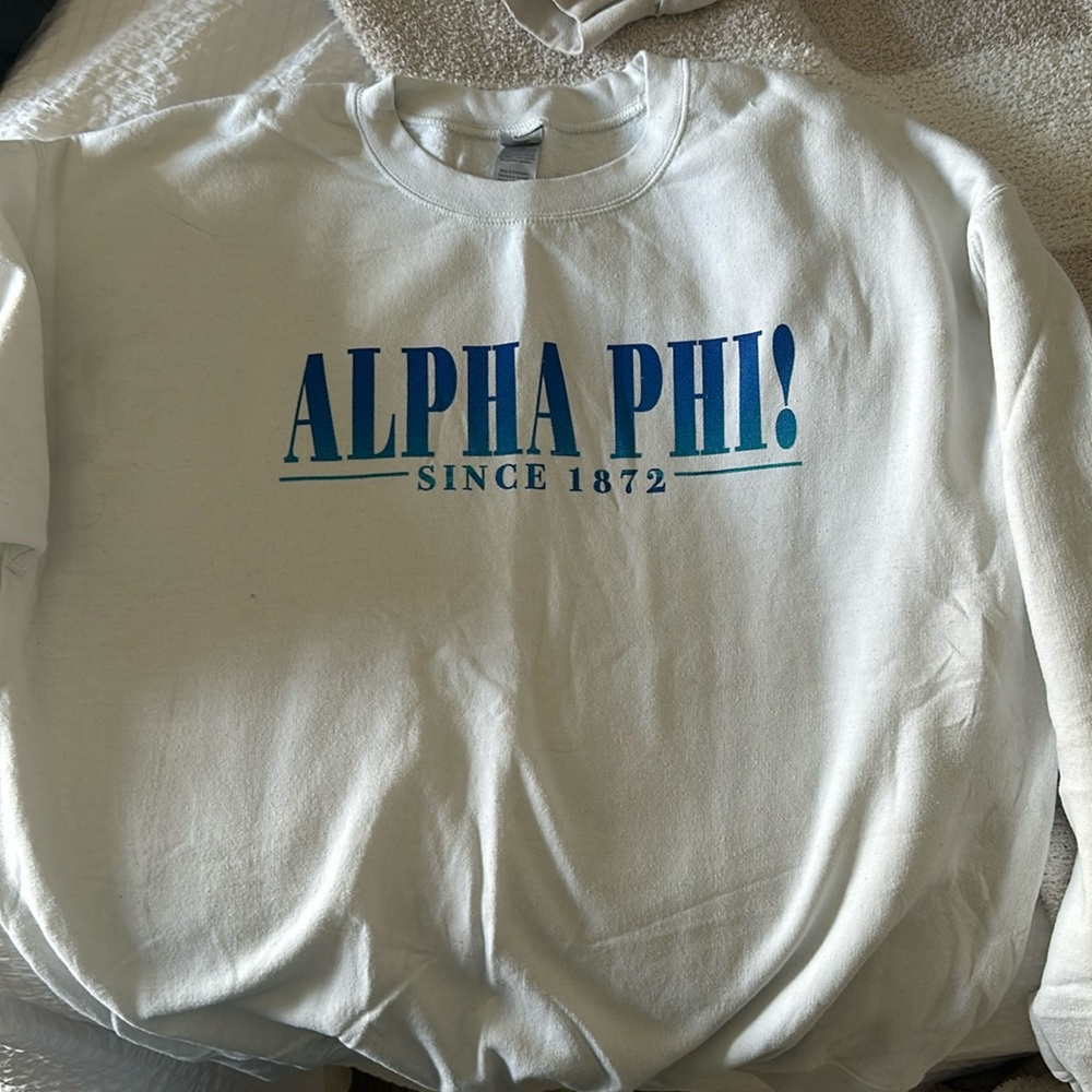Alpha phi mama mia crewneck